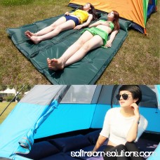 !!!Clearance!!! Outdoor Polyester Camping Self-Inflating Air Mat Mattress Pad Pillow Waterproof Hiking Sleeping Bed 4 Colors